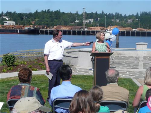 2010 Rotary Point Park Dedication Ceremony
